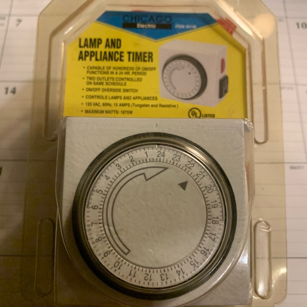 White Appliance / lamp Timer